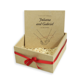 Love Box Personalizada Caixa Presente Dia dos Namorados Florks Nomes